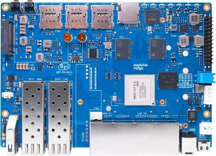 Banana Pi R4 Router board (BPI-R4)