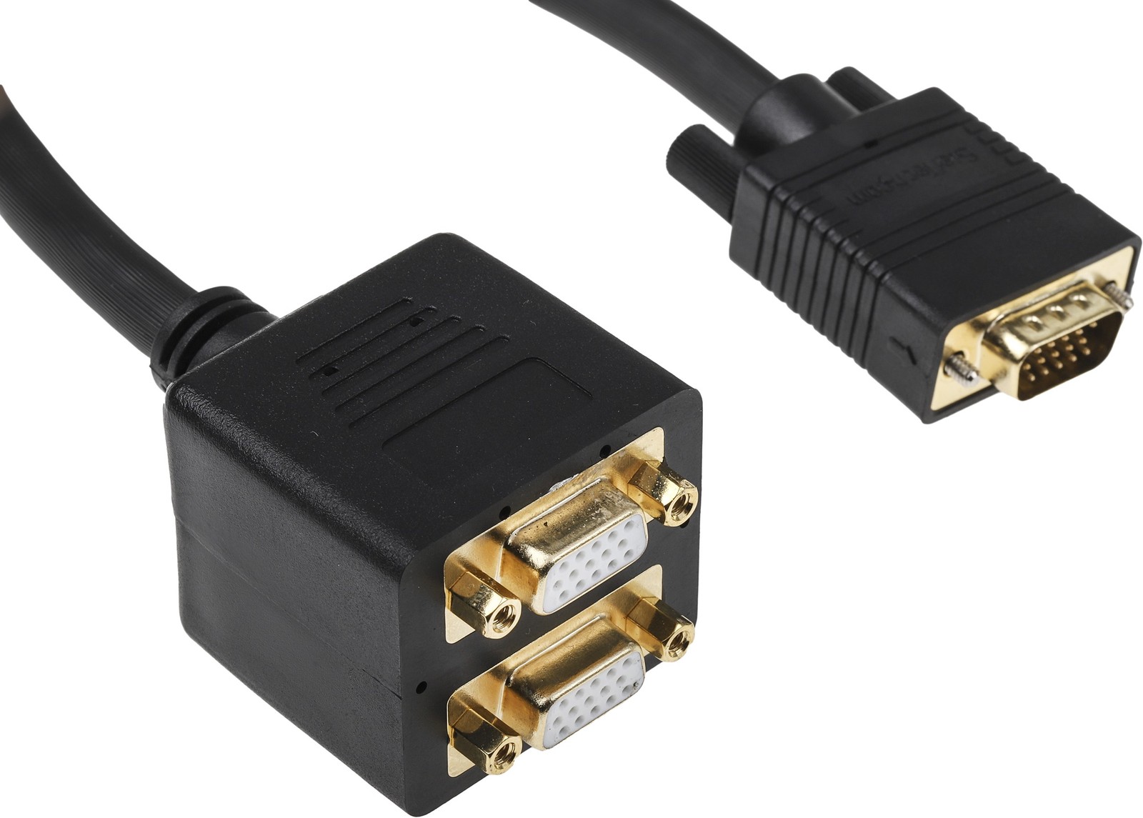 StarTech DisplayPort [plug]/VGA [plug] adapter cable black, 1.8m (DP2VGAMM6)