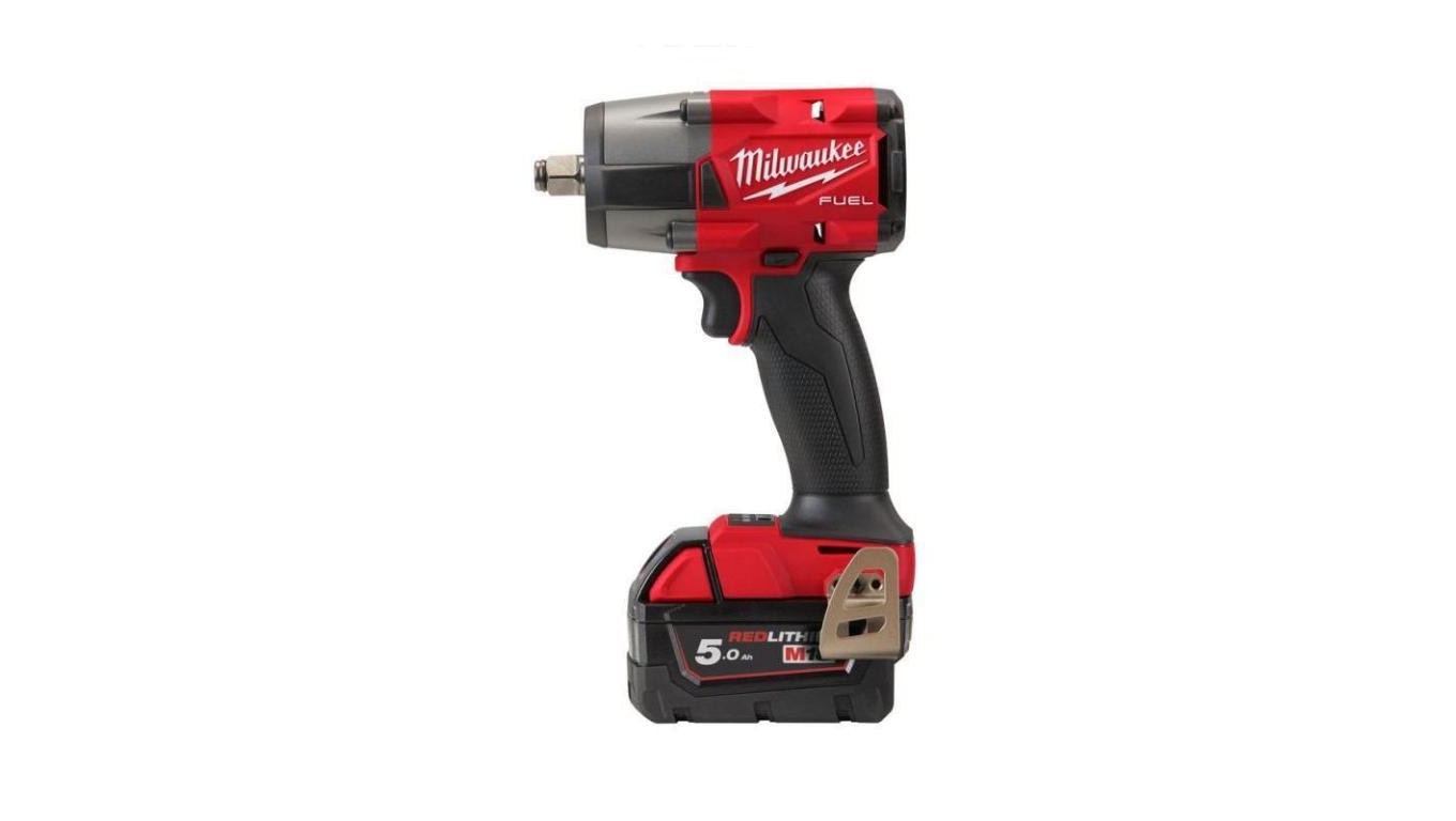 Milwaukee M18 FMTIW2F12-502X Fuel cordless impact wrench incl. case + 2 Batteries 5.0Ah (4933478450)