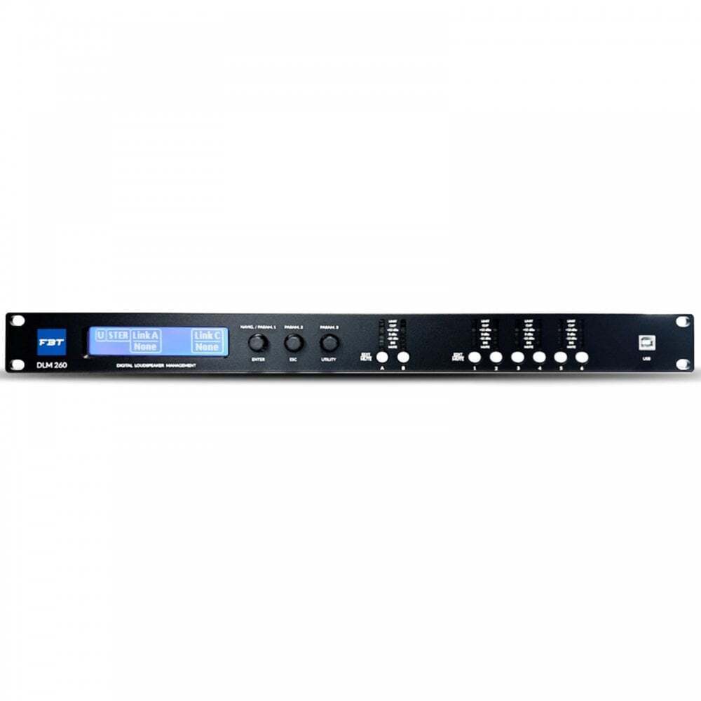Digital Loudspeaker Speaker Management System Processor Drive Rack Mount FBT