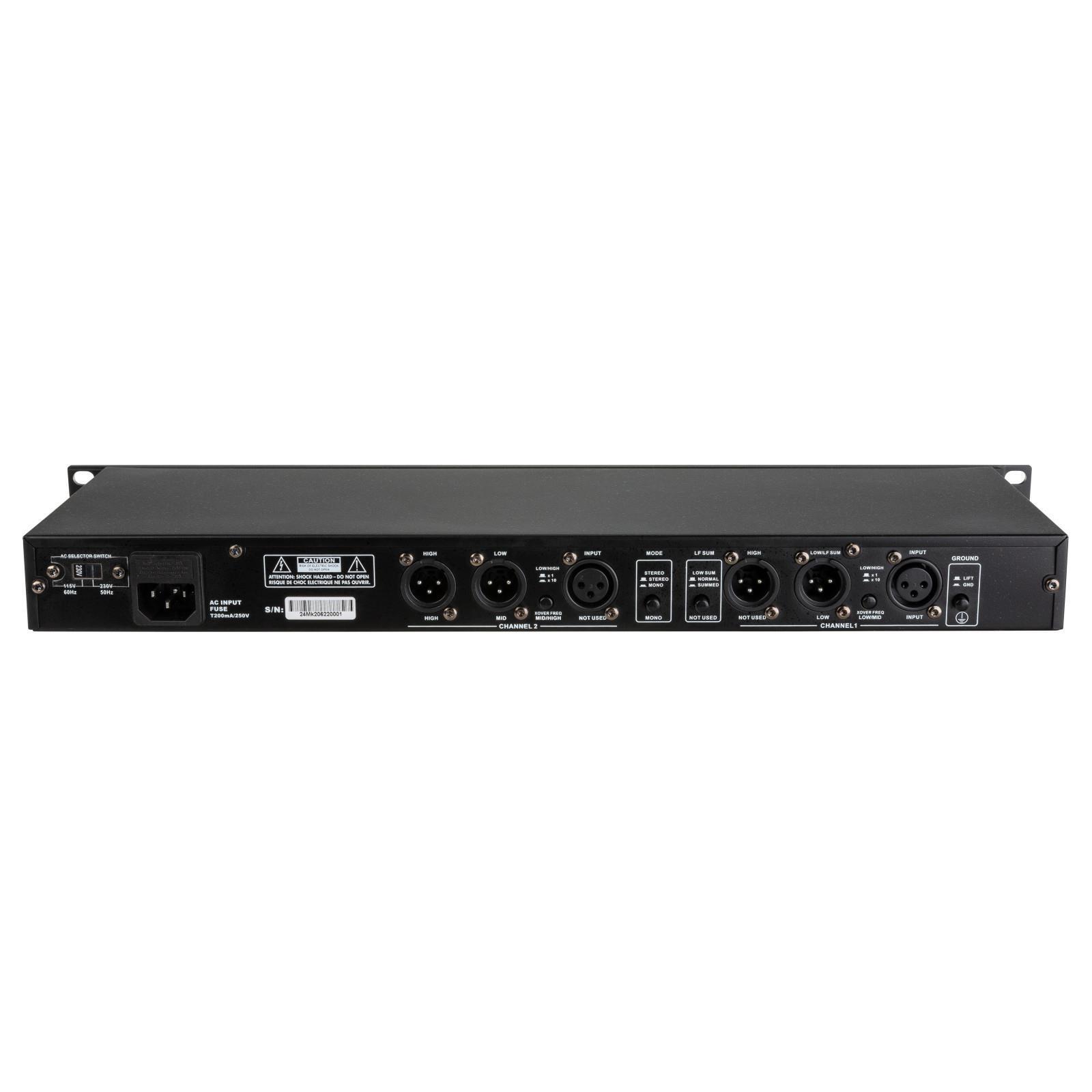 JB Systems XO 2.4 Mk2 Crossover 2-way Stereo / 3-way Mono