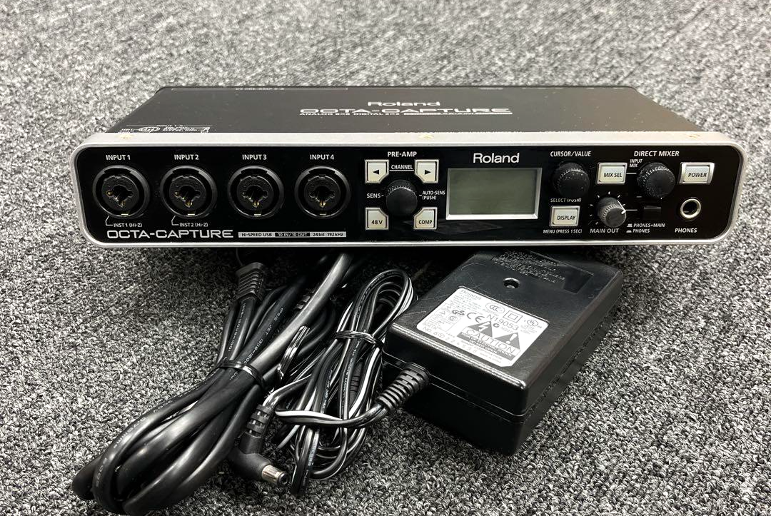 Roland UA-1010 OCTA-CAPTURE Digital Recorder Audio Interface Working Used