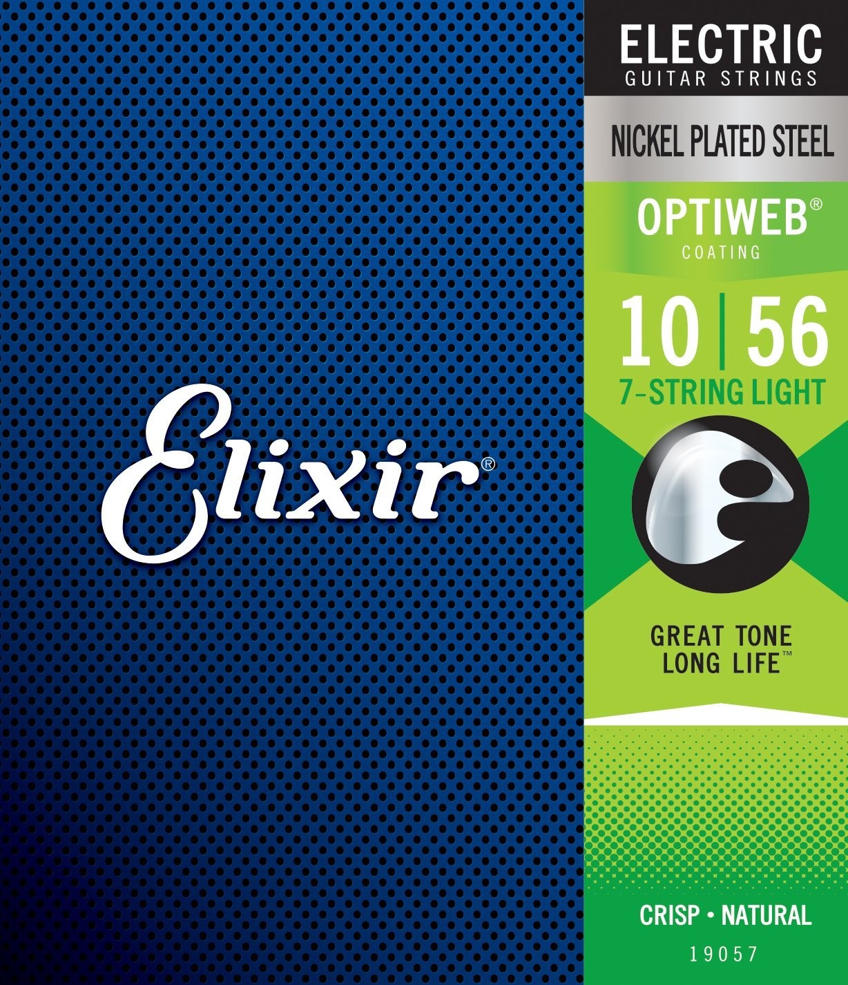 Elixir Electric Optiweb 7-string Light (19057)