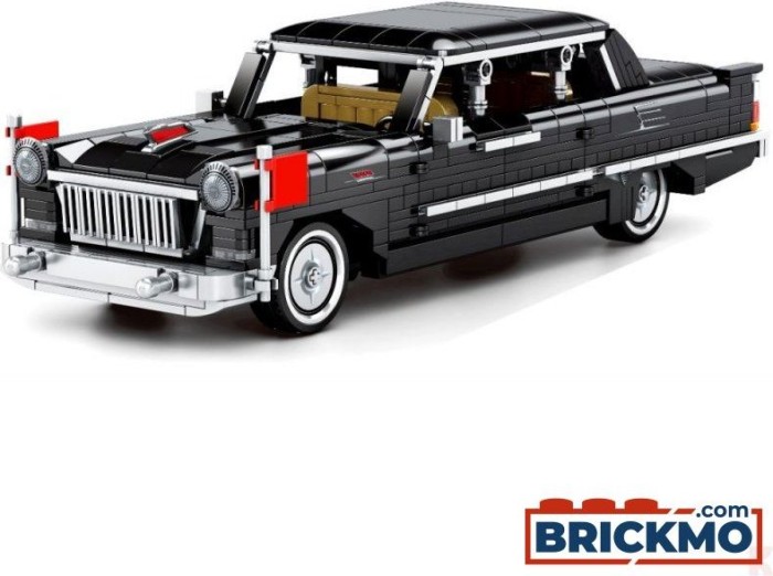 Sembo Blocks Beijing Auto Museum Classic Car Pullback black (705920)