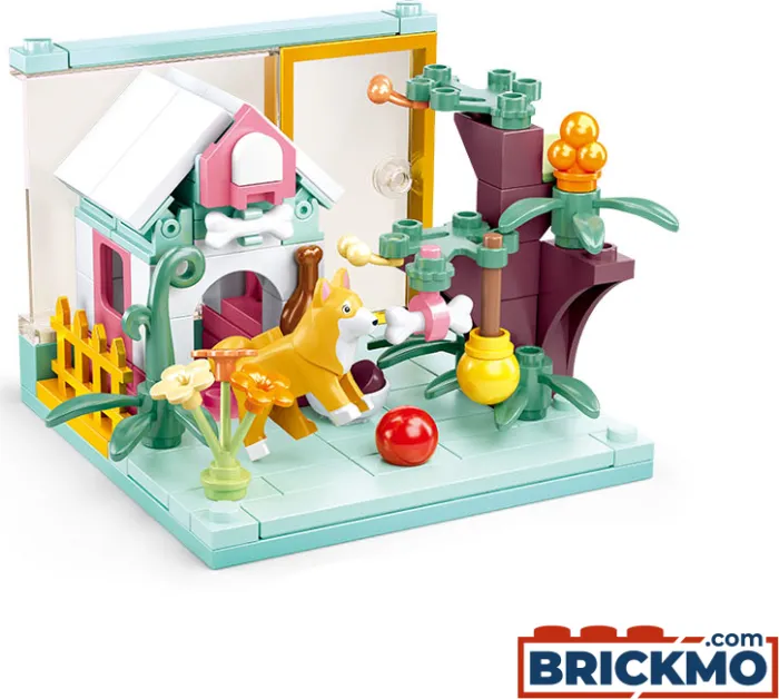 Sluban Girl's Dream Dog Room (M38-B0919A)