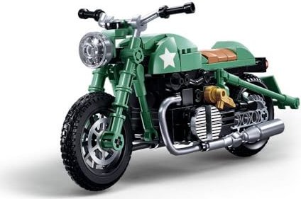 Sluban Model Bricks Motorcycle R75 (M38-B1133)