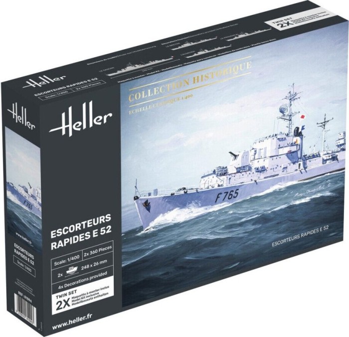 Heller Escorteurs Rapides E 52 Collection Historique (81094)