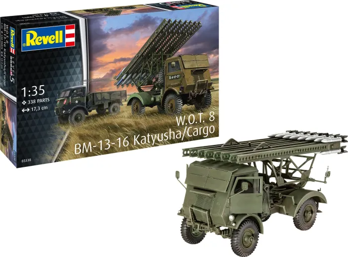 Revell W.O.T. 8 BM-13-16 Katyusha-Cargo (03338)