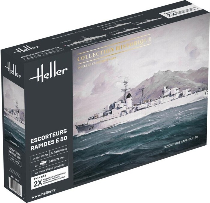 Heller Escorteurs Rapides E 50 Collection Historique (81093)