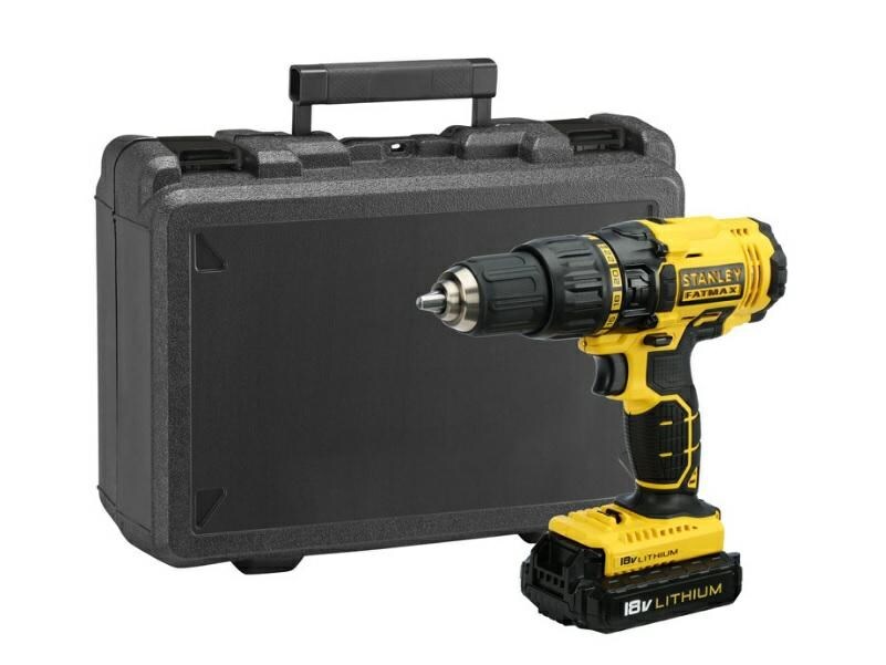 Stanley FatMax FMC626C2K cordless combi drill incl. case + 2 Batteries 1.3Ah