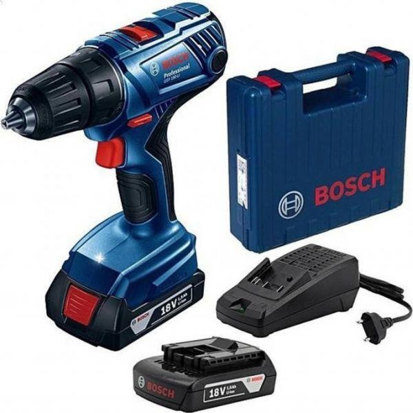 Bosch Professional GSB 180-LI cordless combi drill incl. Batteries 2.0Ah (06019F8307)