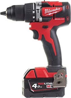 Milwaukee M18 CBLPD-502C cordless combi drill incl. case + 2 Batteries 5.0Ah (4933464558)