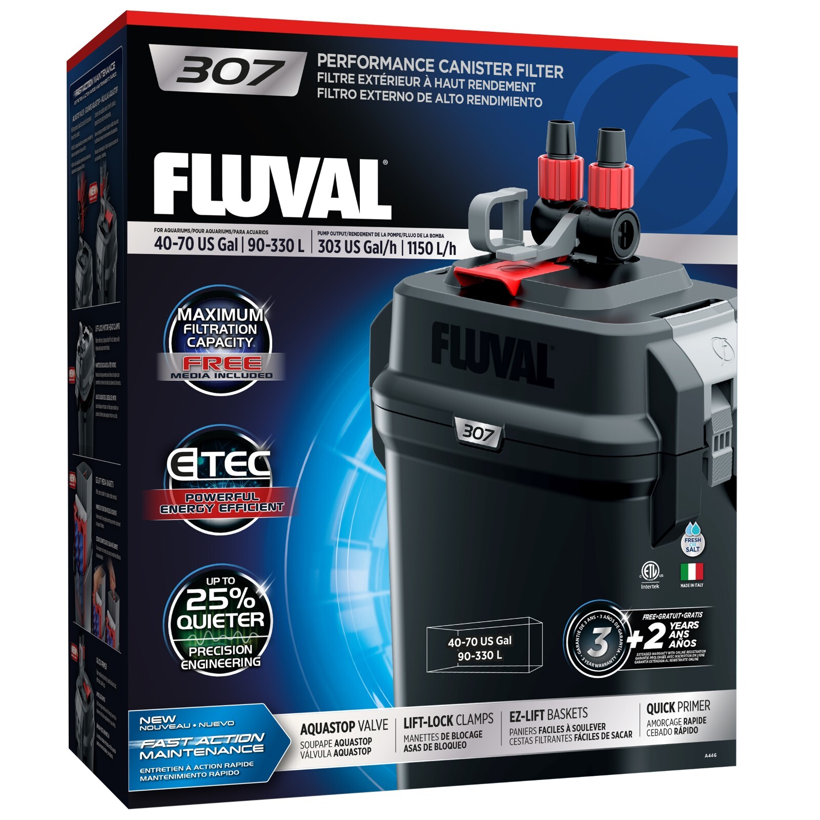 Fluval 307 external filter (A447)