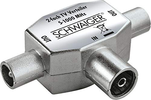 Schwaiger 2-way clip-on splitter (ASV42 531)