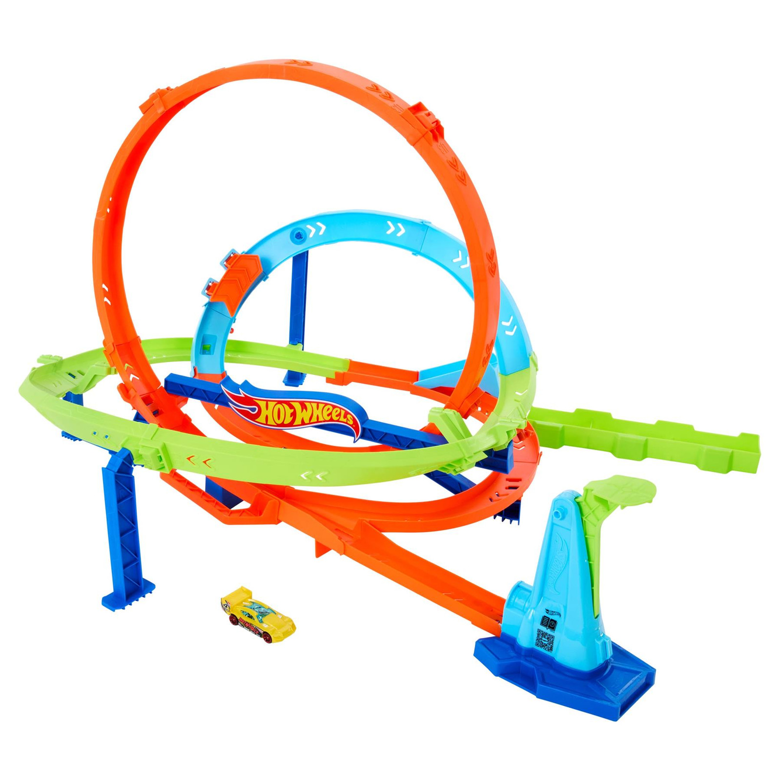 Mattel Hot Wheels Action Loop Cyclone Challenge Track Set (HTK16)