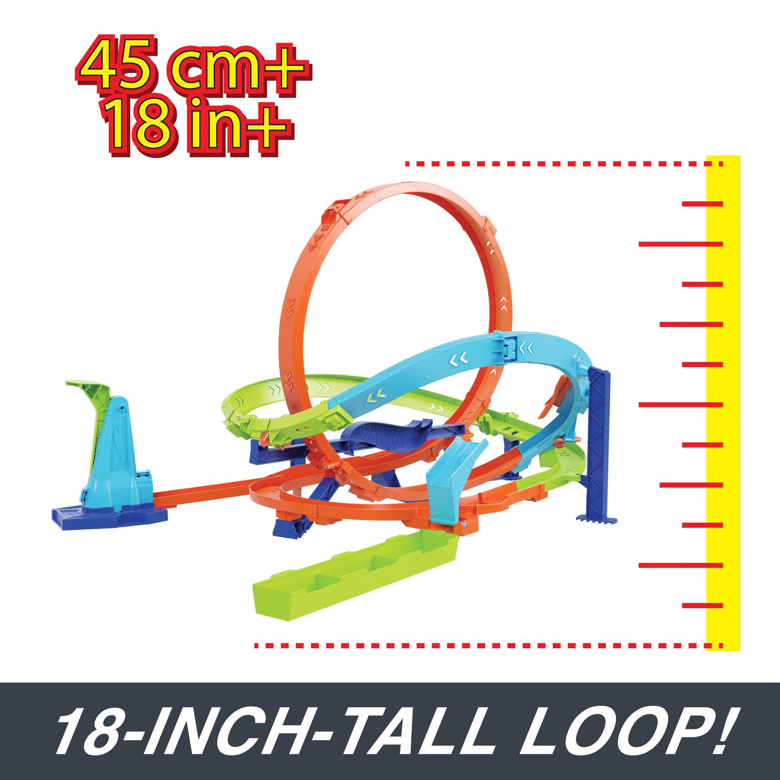 Mattel Hot Wheels Action Loop Cyclone Challenge Track Set (HTK16)