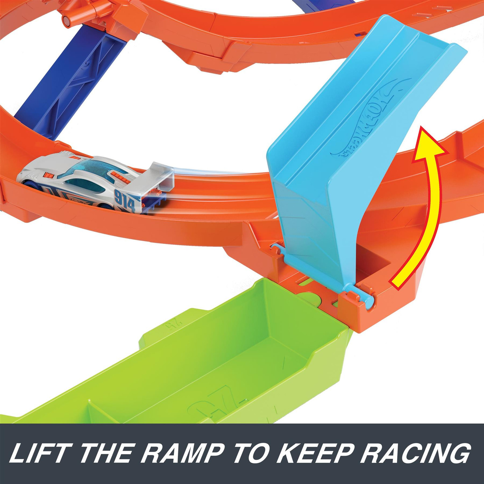 Mattel Hot Wheels Action Loop Cyclone Challenge Track Set (HTK16)