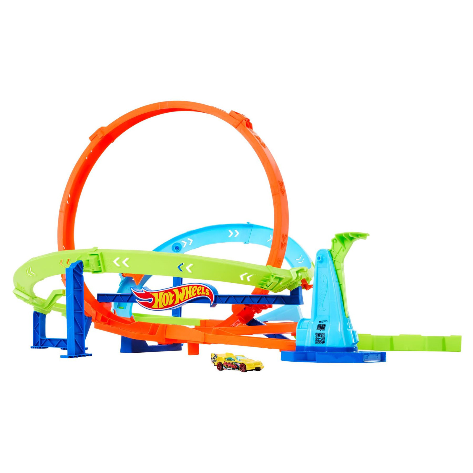 Mattel Hot Wheels Action Loop Cyclone Challenge Track Set (HTK16)