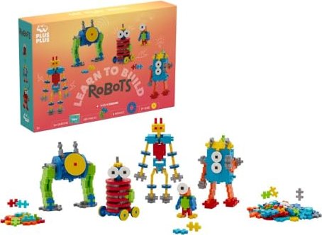 Plus-Plus Learn to Build - Robots (3963)