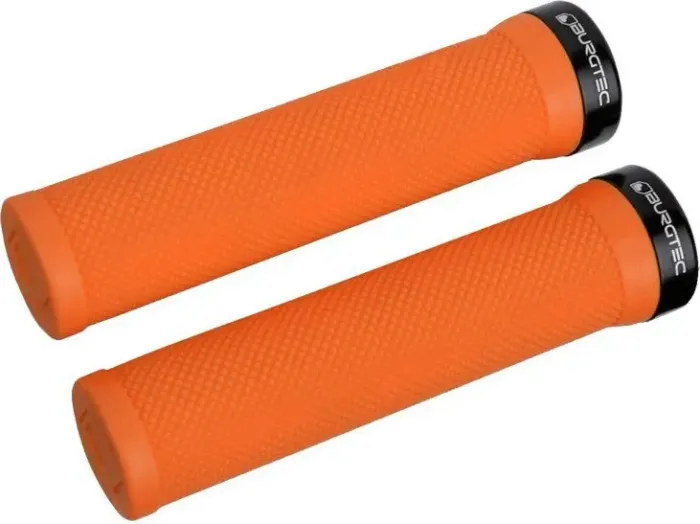 Burgtec Bartender grips iron bro orange