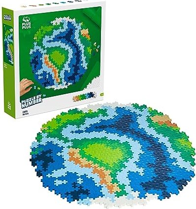 Plus-Plus Puzzle By Number - Earth (3914)
