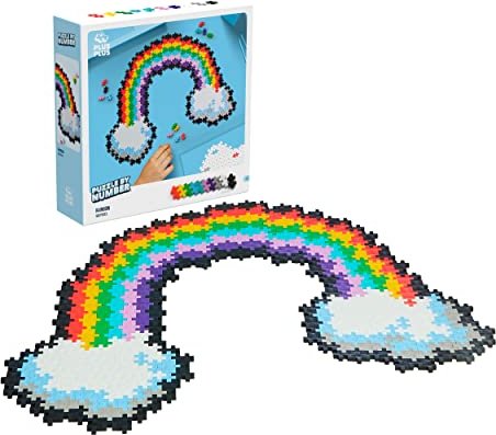 Plus-Plus Puzzle By Number - Rainbow (3913)