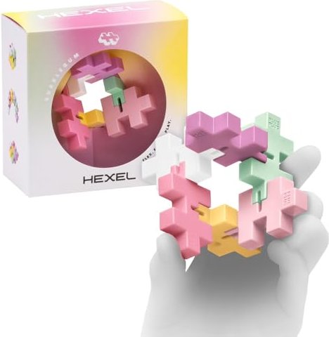 Plus-Plus Hexel - Bubblegum (3487)