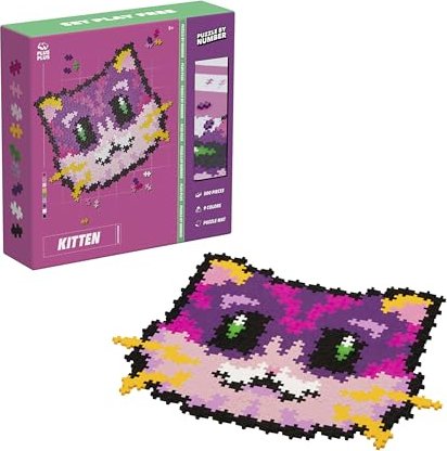 Plus-Plus Puzzle By Number - Kitten (3960)