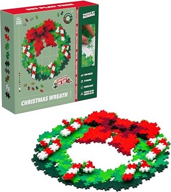 Plus-Plus Puzzle By Number - Holiday Wreath (3957)