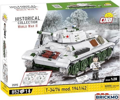 Cobi Historical Collection WW2 T-34/76 mod. 1941/42 (2595)