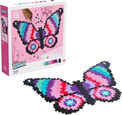 Plus-Plus Puzzle By Number - Butterfly (3915)