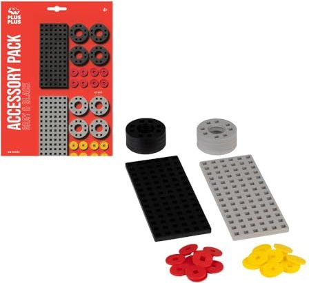 Plus-Plus Accessory Pack - Gray and Black (3965)