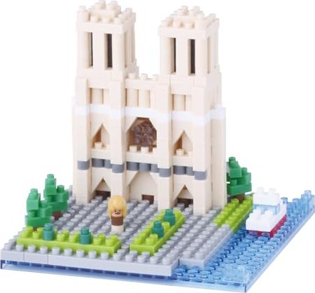 Kawada Nanoblock - Cathédrale Notre Dame de Paris (NBH-093)