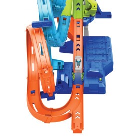 Mattel Hot Wheels Action 4-Loop Crash Out Track Set (HXR70)