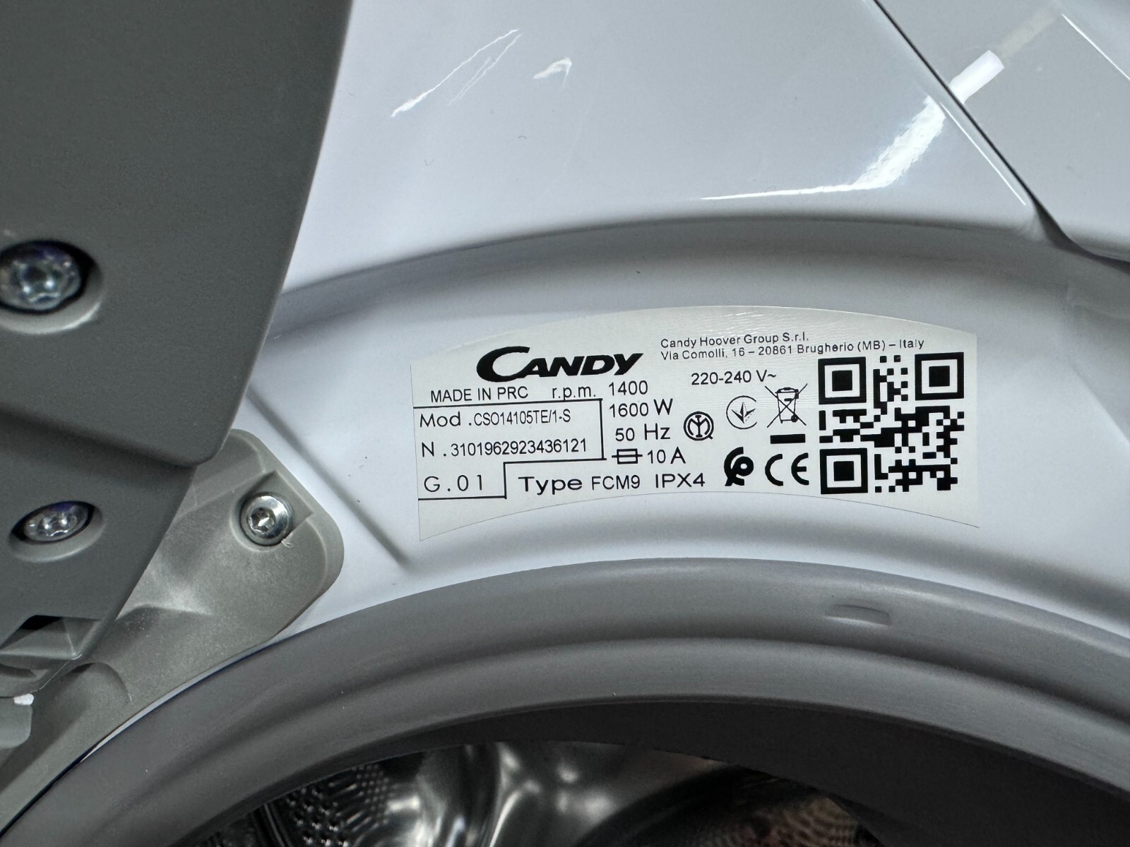Candy CSO 14105TE\1-S Frontlader (31010507)