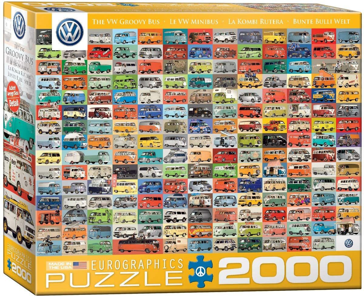 Eurographics The VW Groovy Bus (8220-0783)