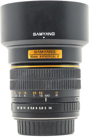 SAMYANG 85 mm f/1.4 IF Lens - for Canon