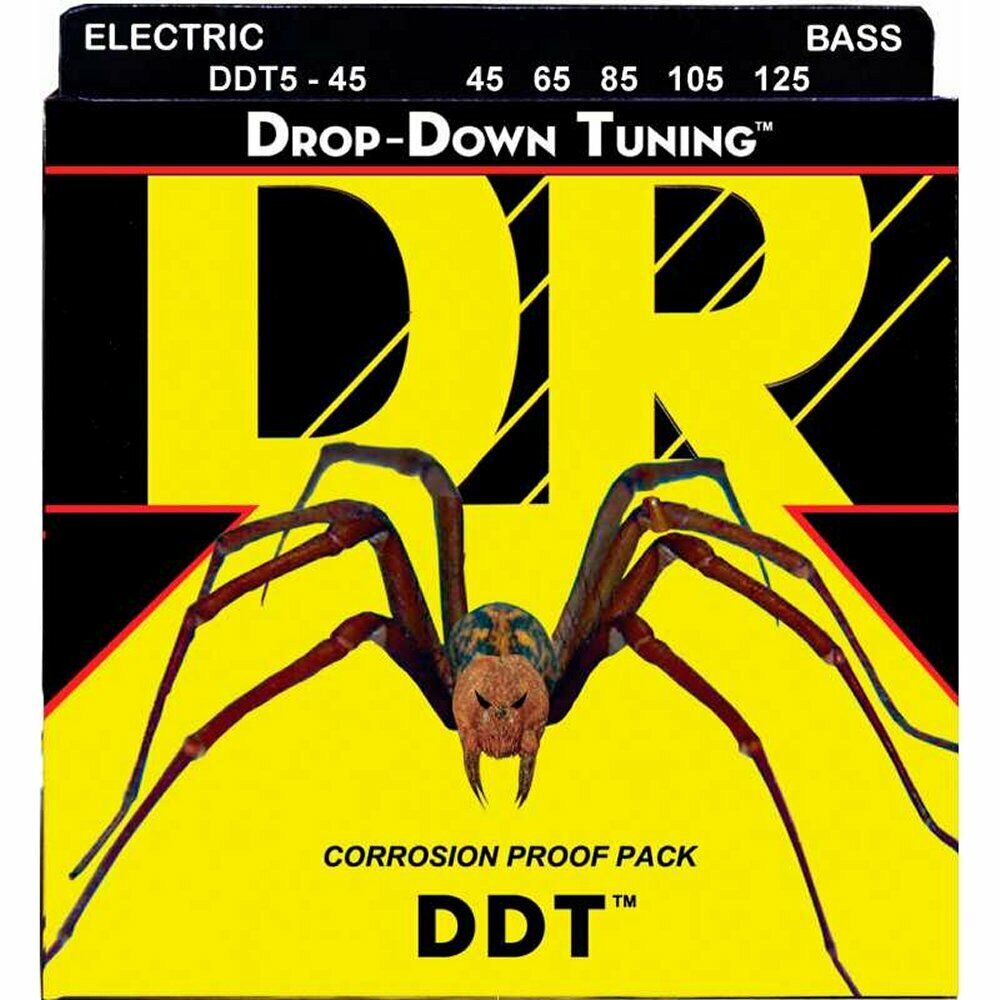 DR Strings Drop-Down Tuning Bass Heavy 5-string (DDT5-55)