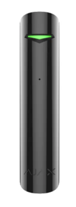 Ajax GlassProtect black, glass break alarm