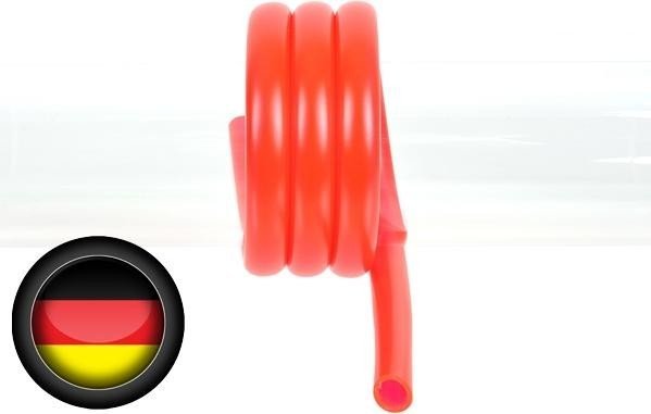 Alphacool Alphacollapsible tube HF, 13/10mm, sold by the meter, UV red (18409)