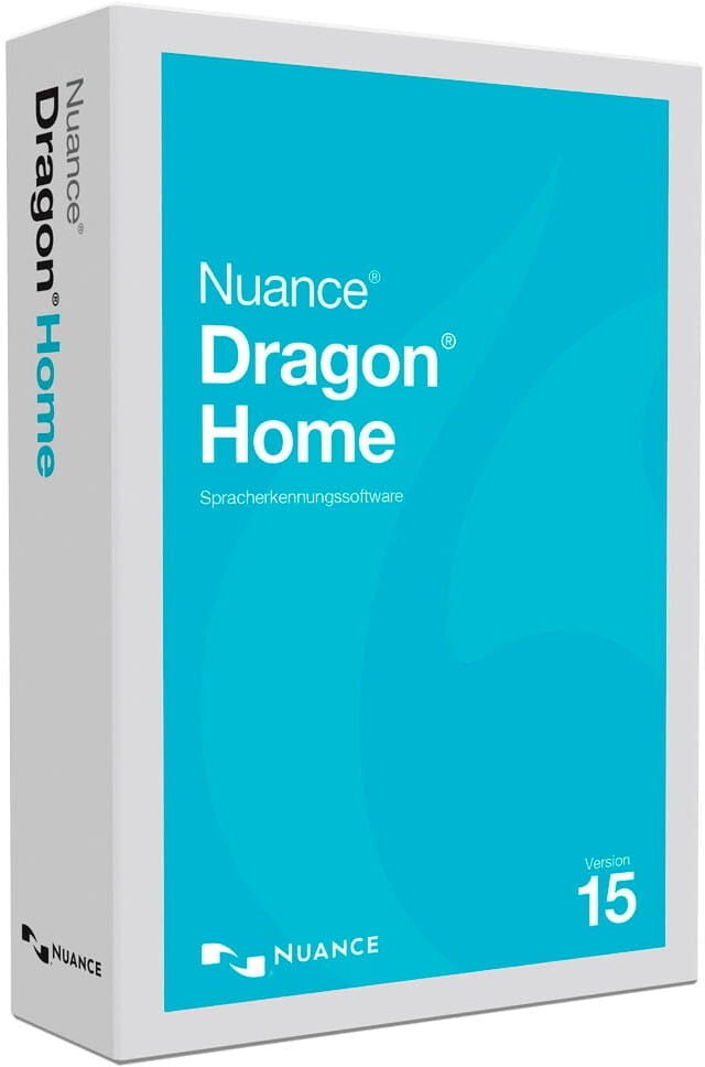 Nuance Dragon NaturallySpeaking Home 15.0 (German) (PC) (DC09G-W00-15.0)