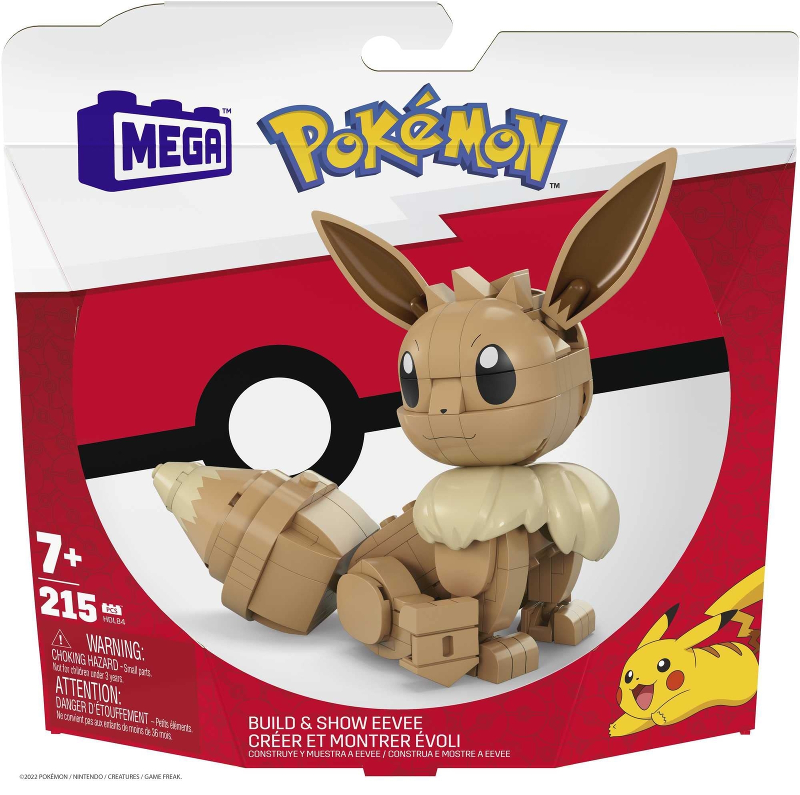 Mattel Mega Construx Pokémon Build & Show Eevee (HDL84)