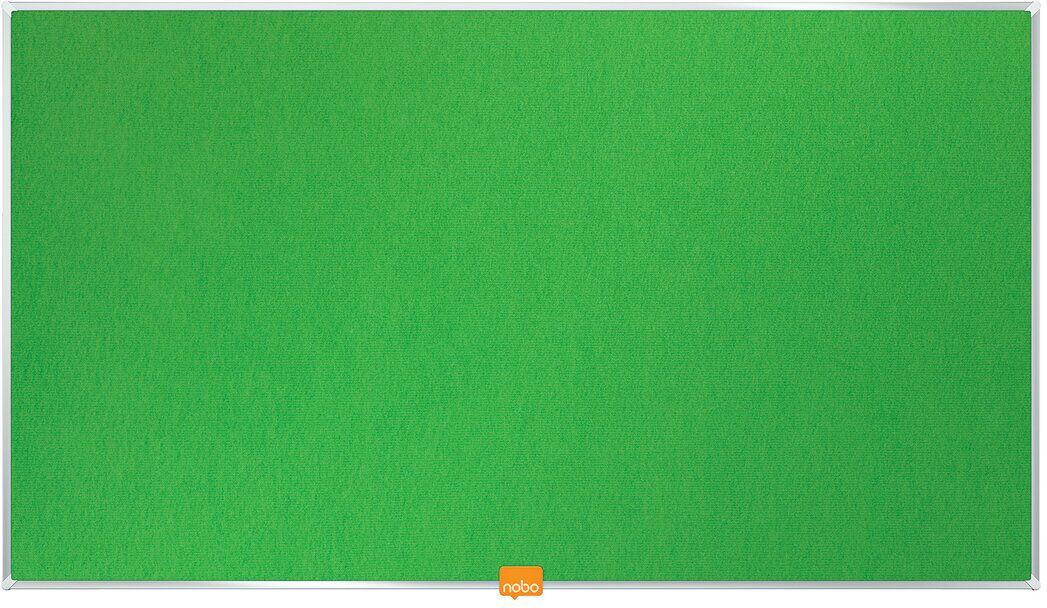 Nobo Wall Mounted Bulletin Board Green 41.10cm H x 72.10cm L