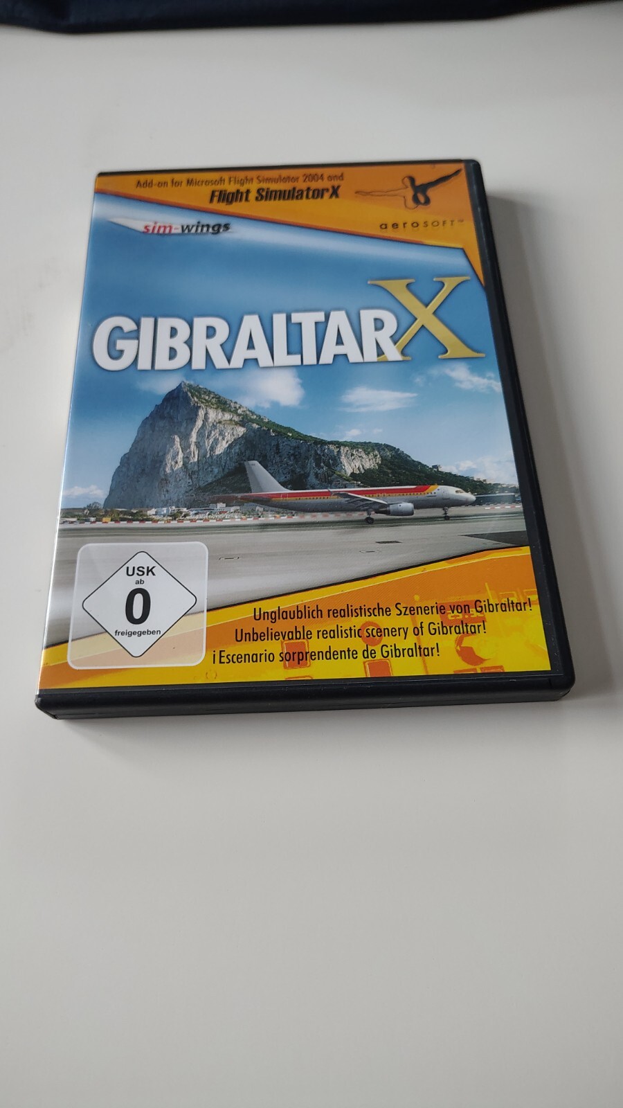 Flight Simulator X - Scenery Gibraltar (Add-on) (PC)