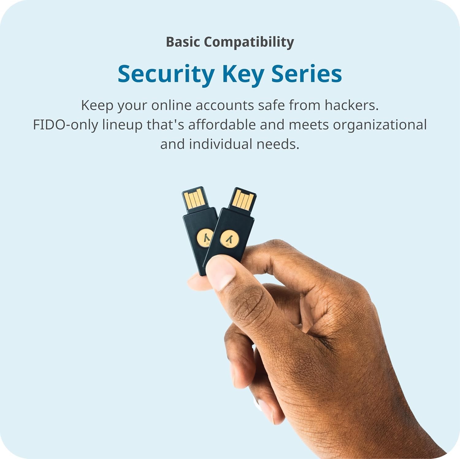 Yubico Security Key C NFC black, USB authentication, USB-C (Y-405)