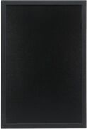 Securit World Securit Woody Chalkboard with Chalk Marker and Mounting Kit Black