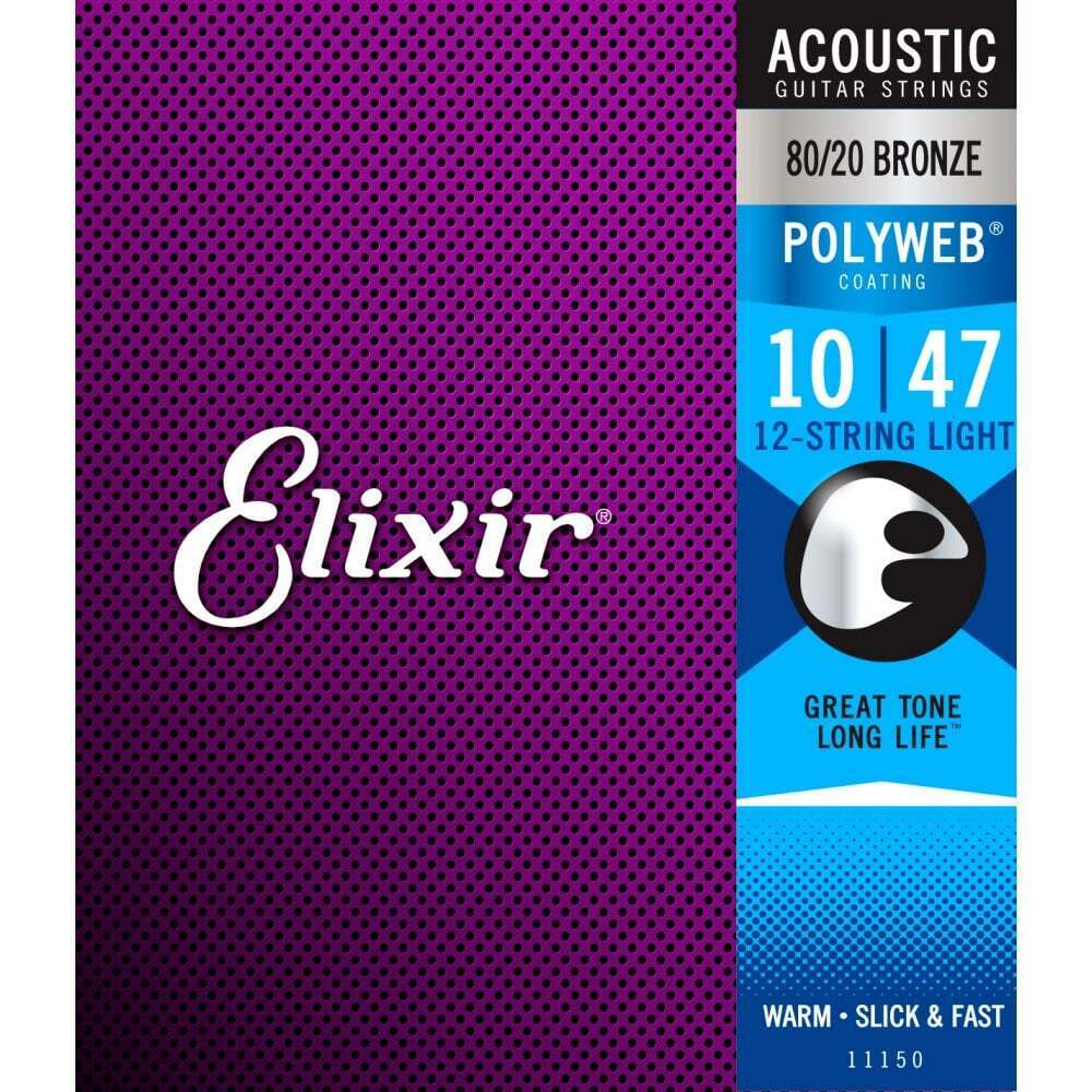 Elixir Acoustic Polyweb Light 12-string (11150)