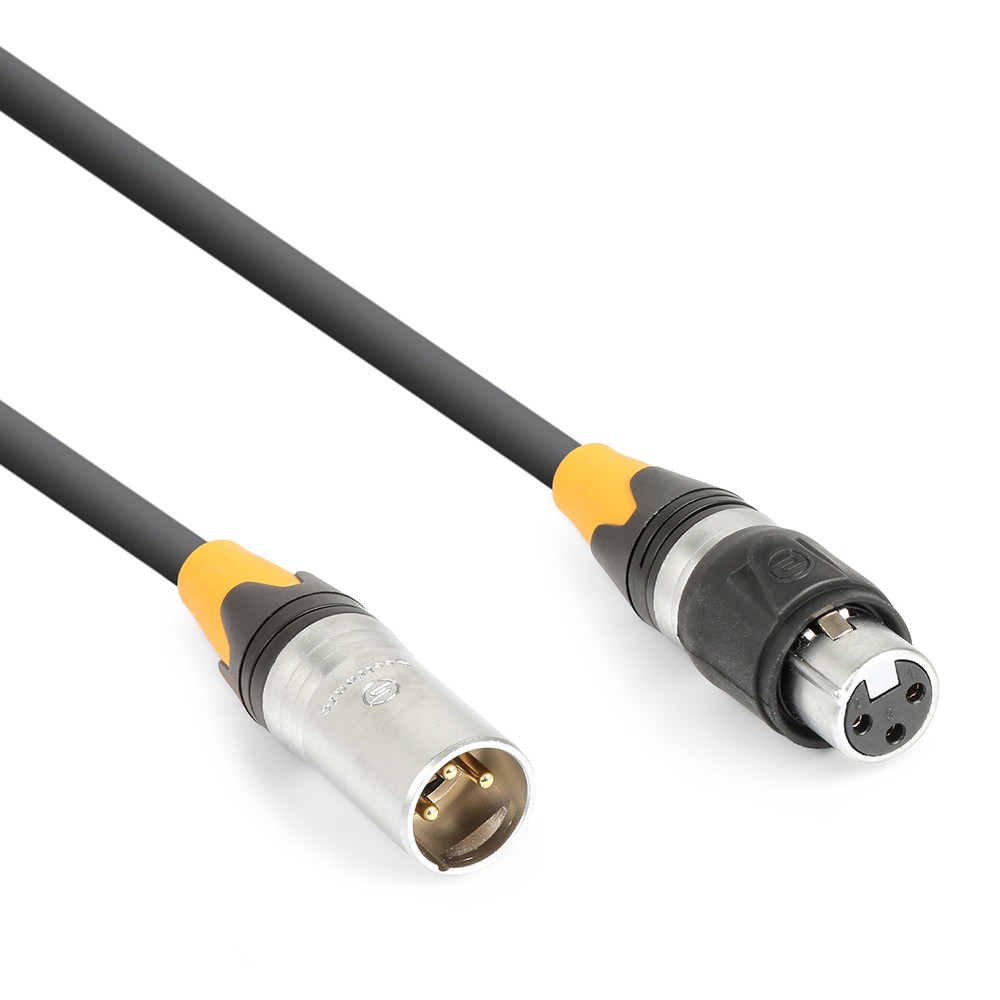 PD Connex CX104-3 DMX Lighting Cable 3m Outdoor IP65 XLR Male-Female
