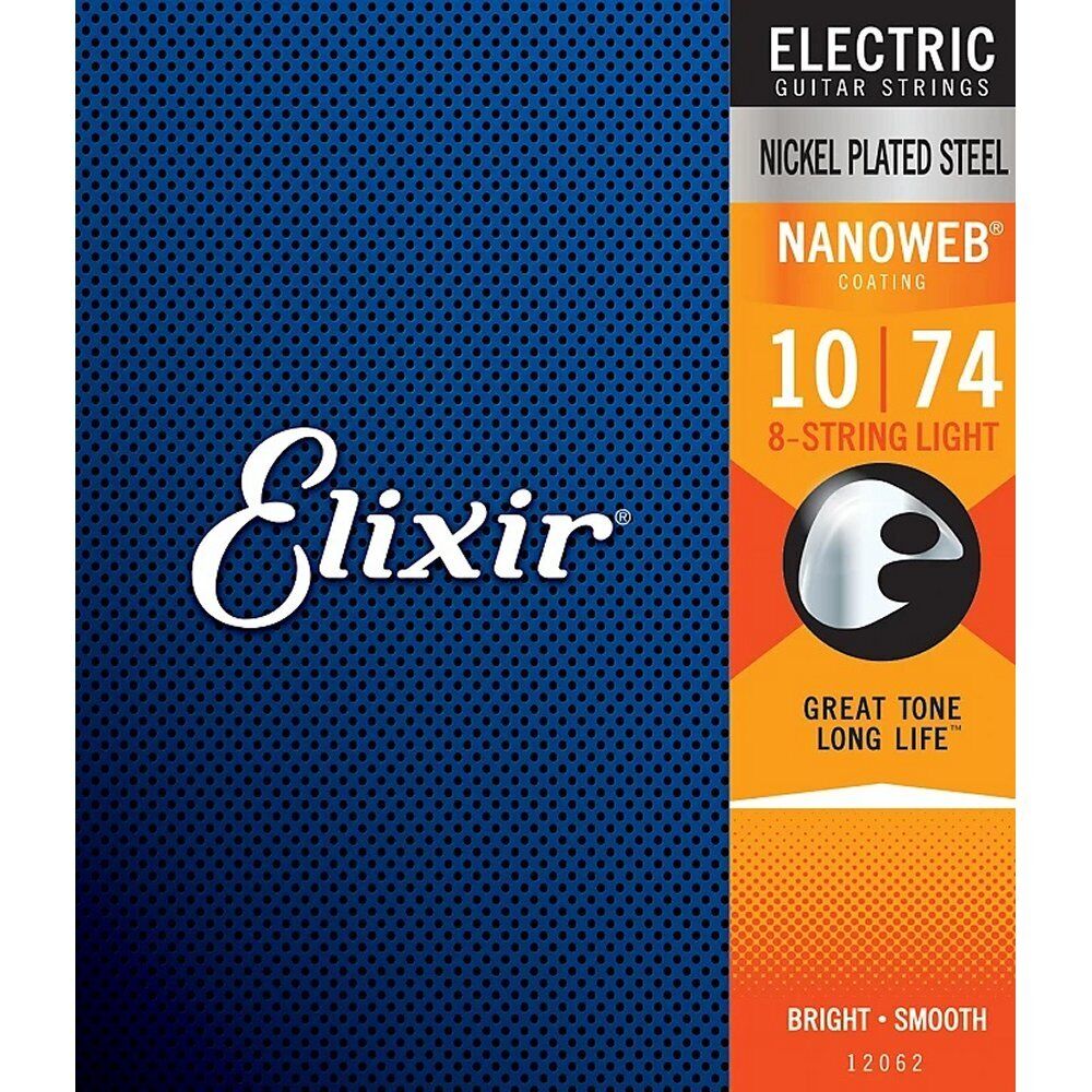 Elixir Electric Nanoweb 8-string Light (12062)