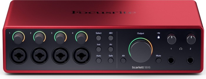 Focusrite Scarlett 18i16 4th Gen